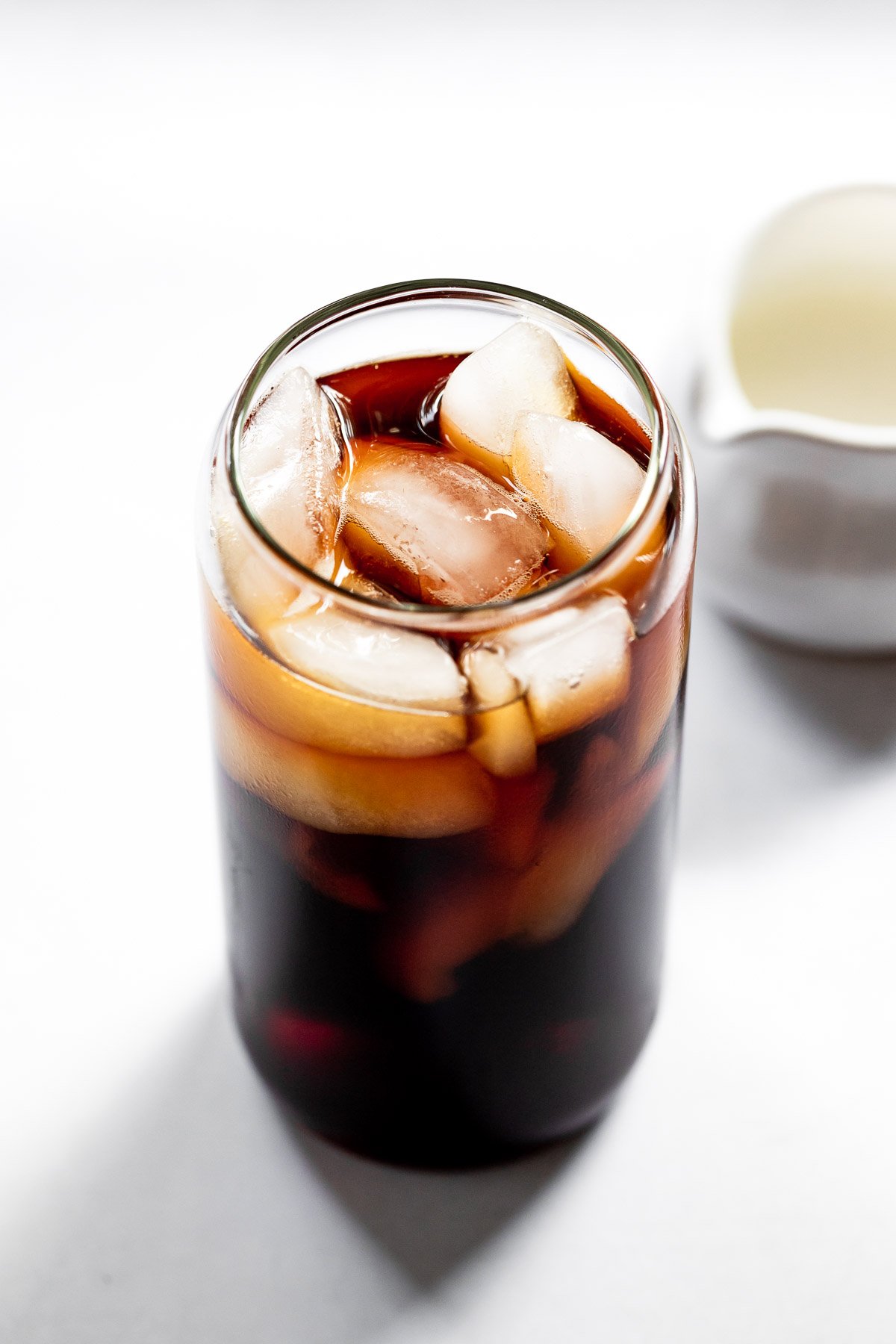 Iced coffee cup